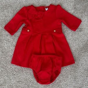 Janie and Jack Red Formal Kids Dress